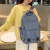 New Junior High School Student Schoolbag Men's and Women's Casual Backpack High Sense Sports Men Backpack Trendy Ins All-Matching