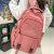 New Junior High School Student Schoolbag Men's and Women's Casual Backpack High Sense Sports Men Backpack Trendy Ins All-Matching