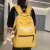 New Schoolbag Junior High School Girls Good-looking Letter Bapa Female College Students Korean Casual All-Matching Bapa