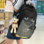 New Student rge Capacity Transparent Bapa Female Japanese Ins Preppy Style Junior High School Schoolbag Trendy Bapa