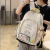 New Student rge Capacity Transparent Bapa Female Japanese Ins Preppy Style Junior High School Schoolbag Trendy Bapa