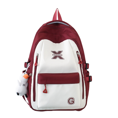 New Bapa High School Student Bag rge Capacity Junior High School Student Bapa Female Student Schoolbag Casual Bapa