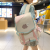 new schoolbag female fashion brand backpack female college student junior high school student large capacity simple backpack female