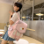 new schoolbag female fashion brand backpack female college student junior high school student large capacity simple backpack female