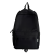 new school bag female junior high school student large capacity solid color travel backpack men high school and college student campus lightweight backpack