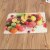 European - style waterproof table mat heat proof mat creative tablemat rectangular placemat fruit pattern heat insulation pad for daily use