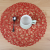 Pure Hand-woven Placemats Eco-friendly Wood Pulp Paper Tablemat Fashionable and Beautiful Tea Cup Mat Decorative Round Tablecloth 