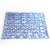Handmade Paper Woven Tablemat Bright Candy Color Environmental Protection Placemat Fashionable Teacup Mat Wood Pulp Paper Mats