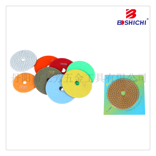 水磨片正品石材抛光大理石磨片粘盘水磨片树脂片