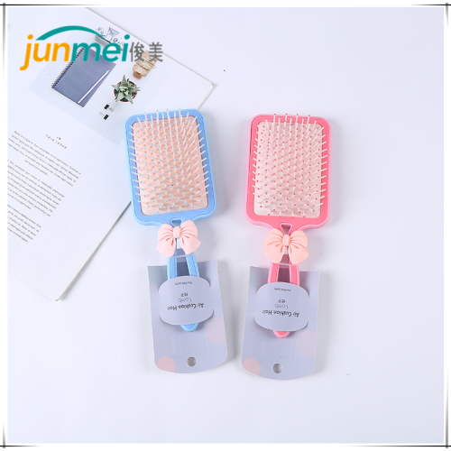 Airbag Cushion Massage Comb Plastic Large Plate Comb Wheat Straw Princess Pink Hairdressing Comb