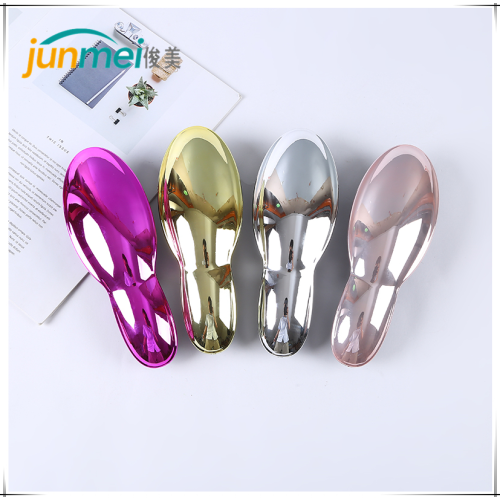 sequined hair comb small portable fluffy hair curling comb scalp meridian massage comb