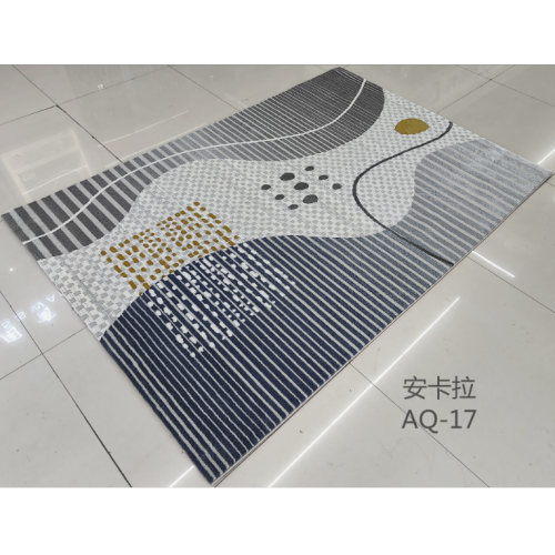 现代极简客厅地毯素色轻奢高级茶几毯卧室防水防污免打理