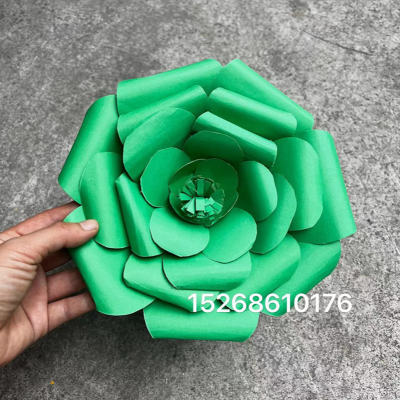 20cm paper flower backdrop wall20cmgiant rose flowers diywedding party decor
