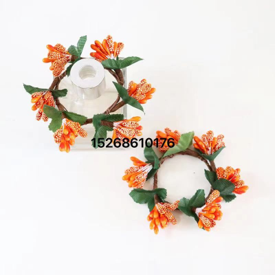 Christmas Napkin Rings Napkin Holder Rings For Holiday New Year Table Decoration Napkin Buckle Home Table Utensil