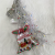 Cross-Border New Arrival Rubber-Covered Wire Curtain Light Christmas Decorations Arrangement Window Light LED