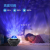Remote Control Creative Led Remote Control Starry Sky Projection Lamp Color Laser Water Wave Lamp Bedroom Ambience Light