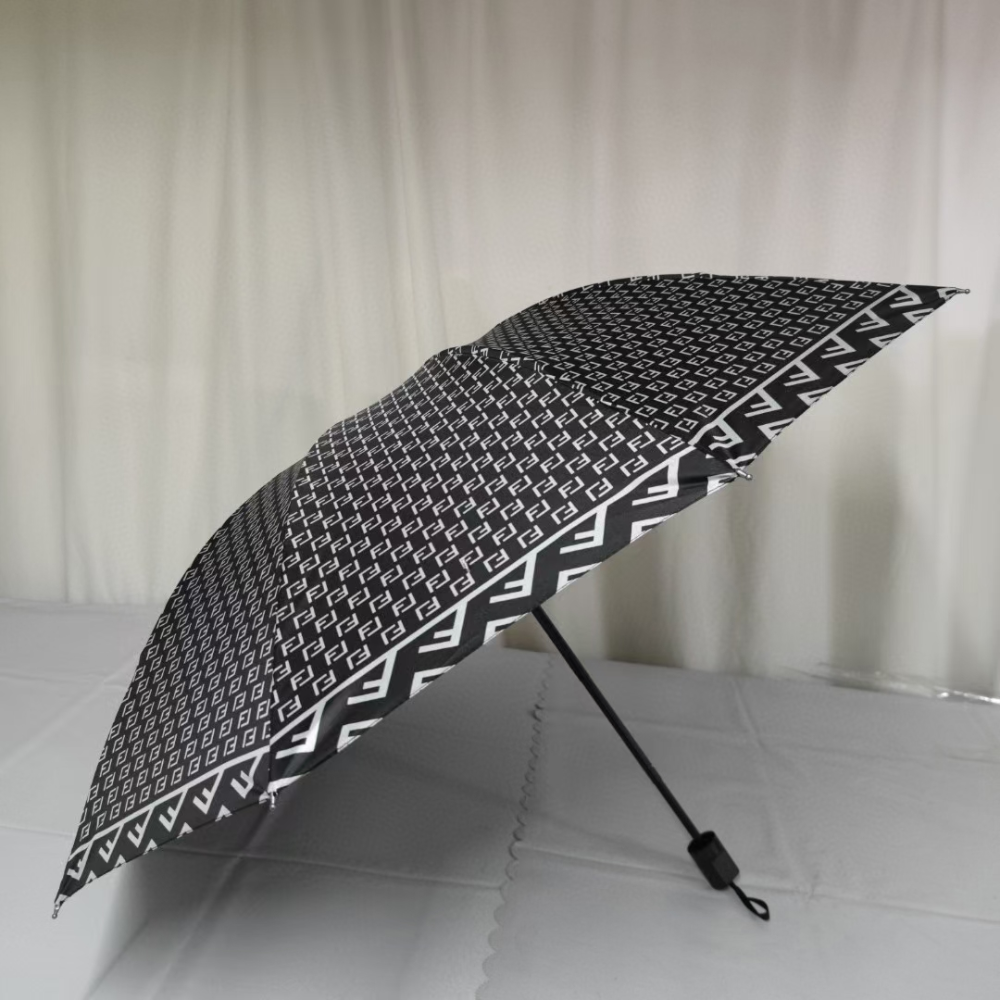 厂家批发雨伞十骨折叠双人加大复古条纹伞晴雨两用黑胶防晒遮阳伞