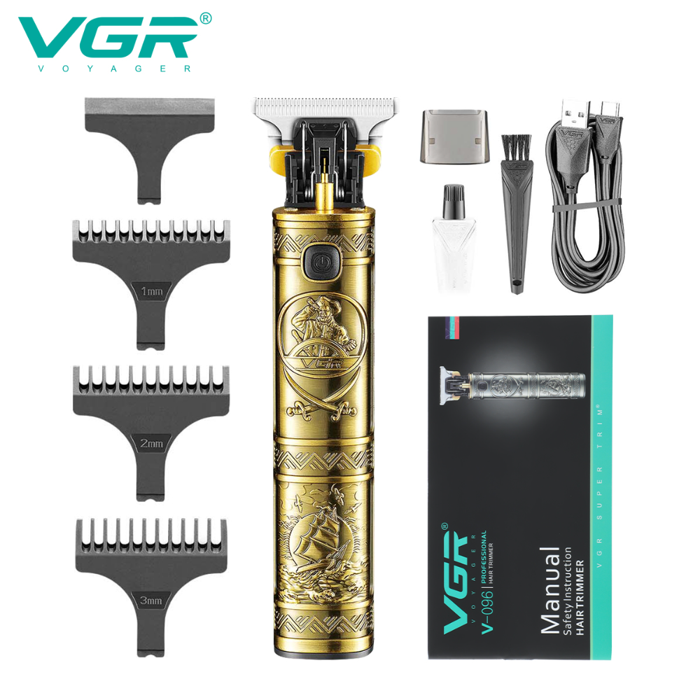 VGR096跨境批发油头电推剪剃发电推子发廊金属电动雕刻T9理发器_海灵格美VGR小家电_义乌购