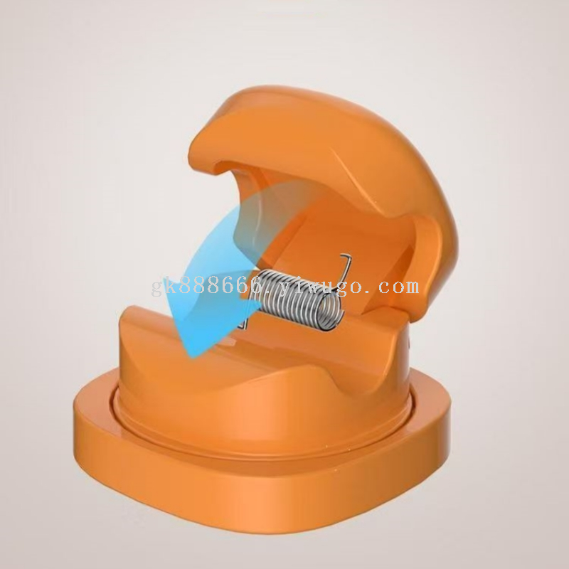 Rotating desktop cable organizer and spring cable clips 7