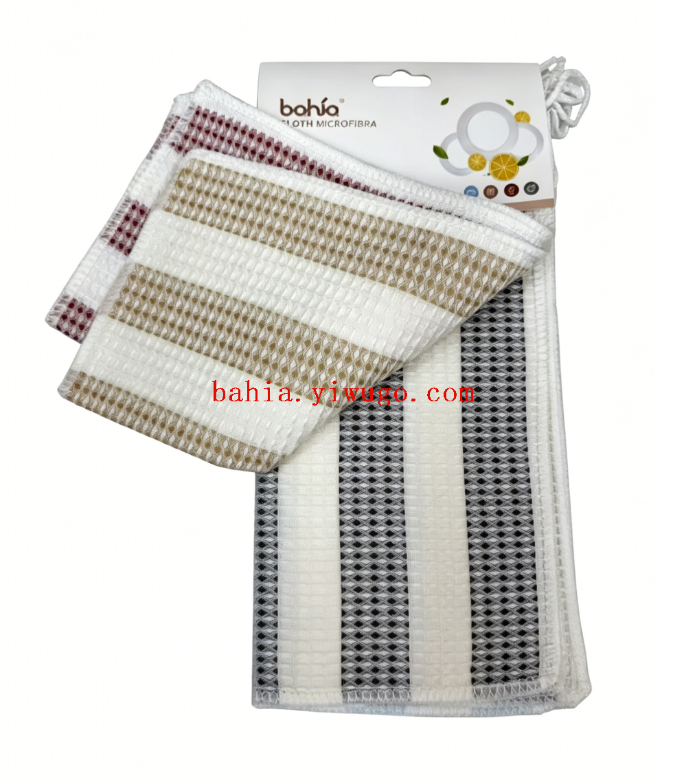 30*30cm diamond-shaped particle cleaning cloth, dishwashing cloth, pot brush cloth, multi-functional scrubbing cloth, cleaning cloth, scouring pad, cleaning cloth, dishwashing cloth, cleaning cloth pic 4