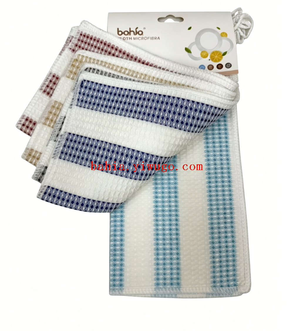 30*30cm diamond-shaped particle cleaning cloth, dishwashing cloth, pot brush cloth, multi-functional scrubbing cloth, cleaning cloth, scouring pad, cleaning cloth, dishwashing cloth, cleaning cloth pic 1
