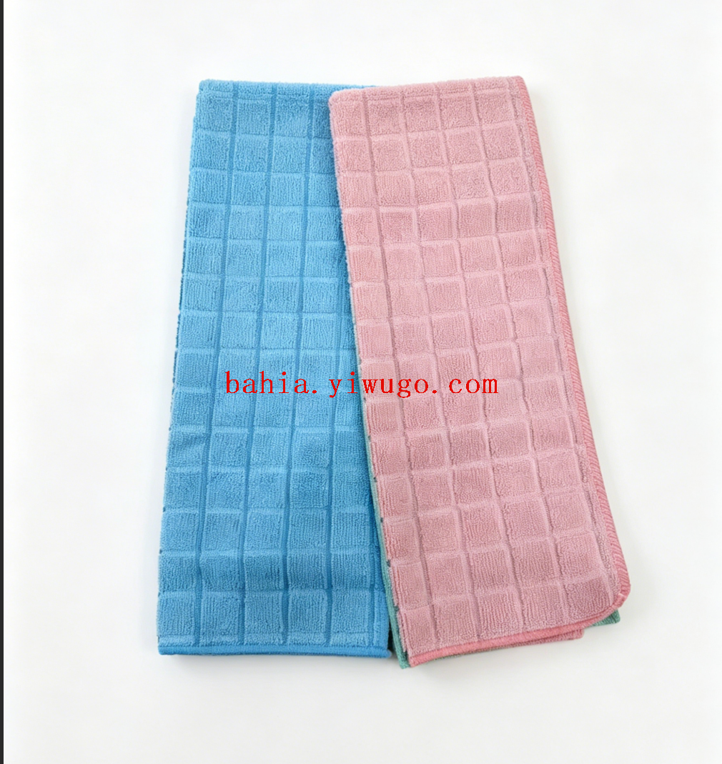 Wholesale kitchen cloths, car waxing towels, kitchen cleaning cloths, water-absorbing and stain-removing pic 4