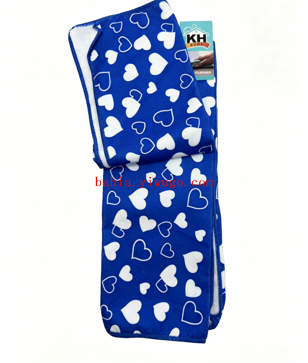 Super Fine Fiber Printed Cloth, Water-absorbing and durable Cleaning Wonder 3P pic 5