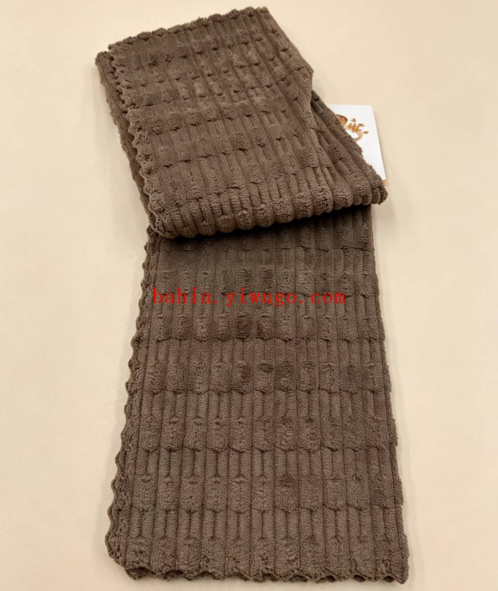The retro coffee-embroidered cleaning towel creates a perfect atmosphere for wiping cups and tables pic 4