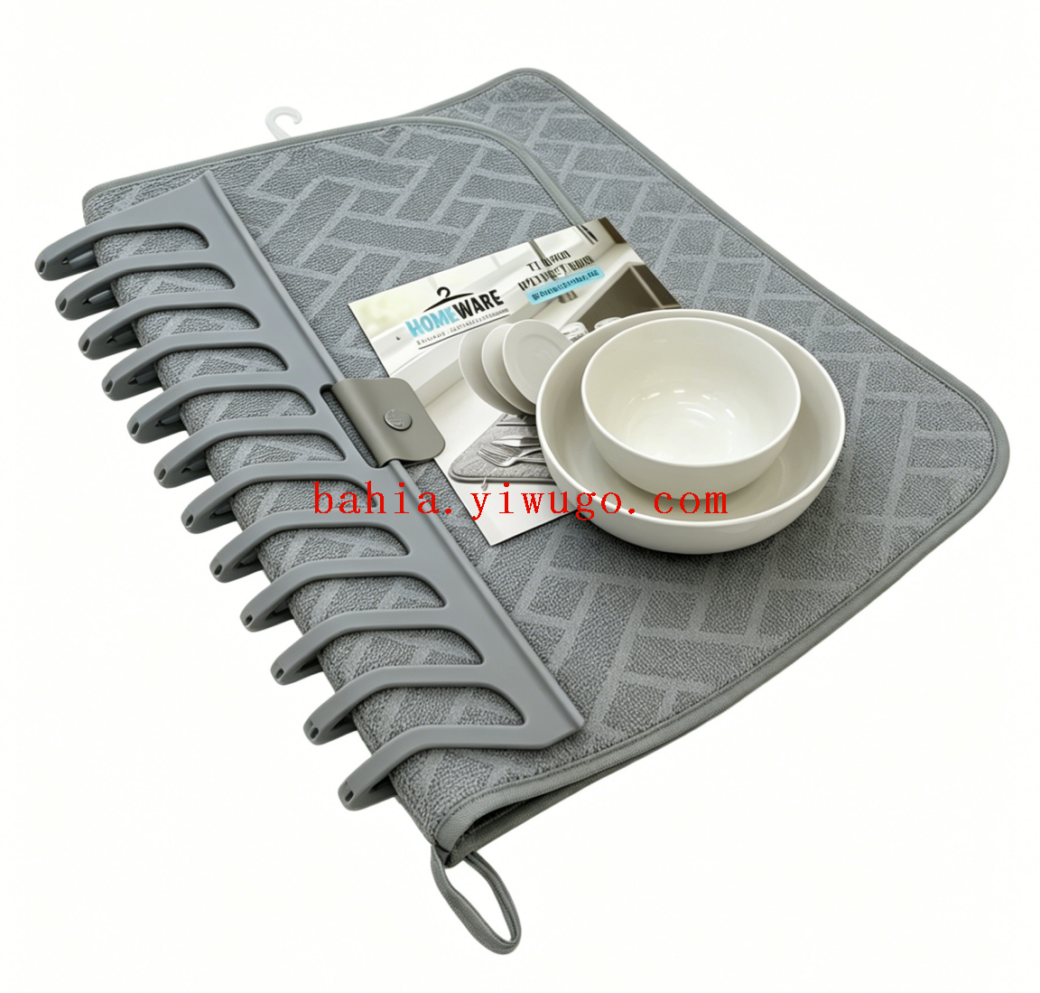 Multi-functional tableware storage pad, draining rack, absorbent pad, anti-slip tablecloth, preferred choice for cross-border foreign trade pic 3