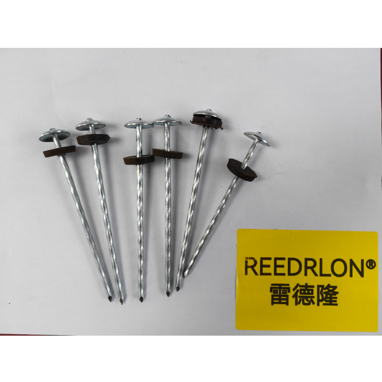瓦楞钉 瓦钉 铁皮瓦钉8盒/25KG 9GX2.5'' 铁皮钉 铁钉 非洲热销_雷德隆金属丝网厂_义乌购