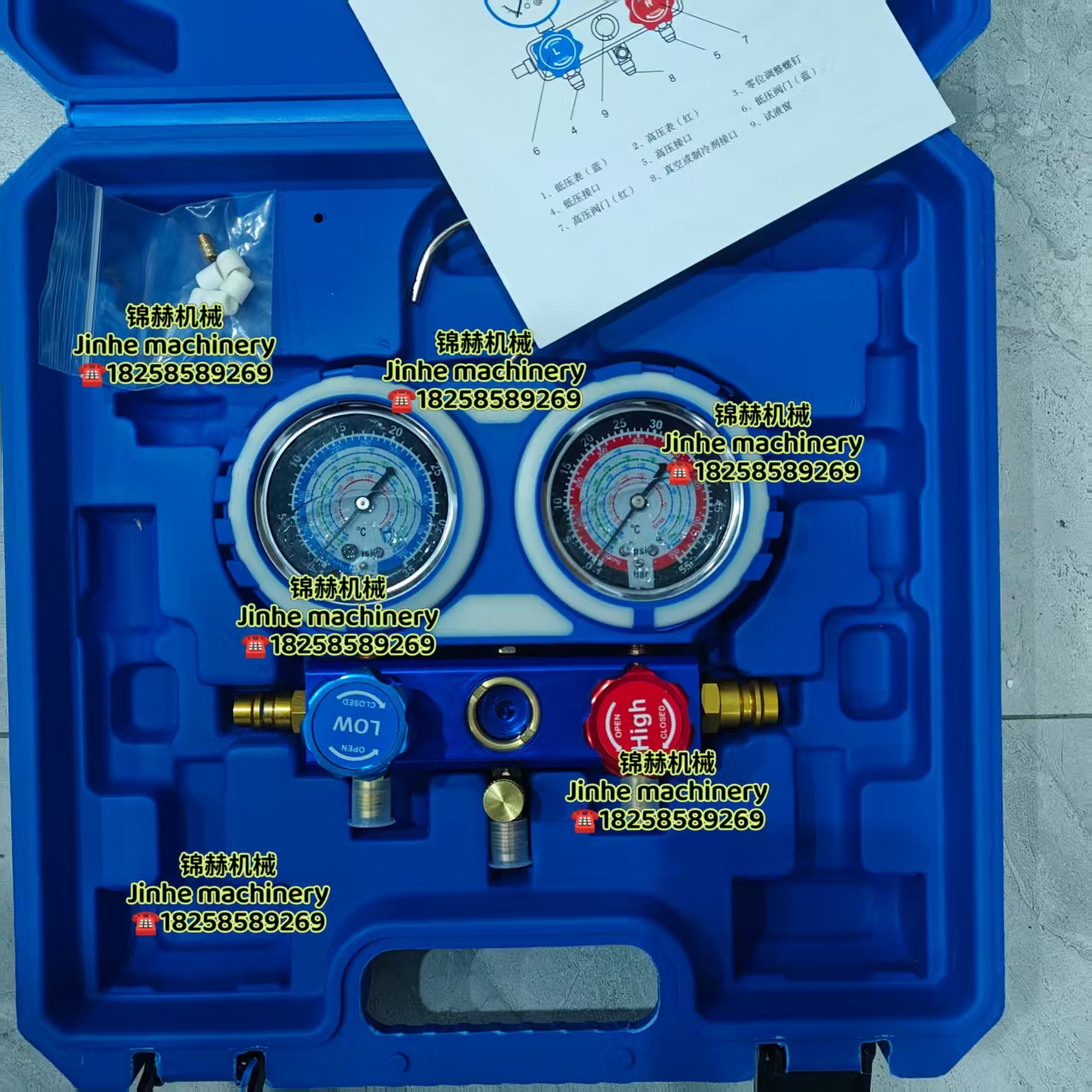 汽车空调加氟专用R134a冷媒压力表双表阀536G雪种检测工具厂家_义乌购 汽车空调加氟专用R134a冷媒压力表双表阀536G雪种检测工具厂家_义乌购