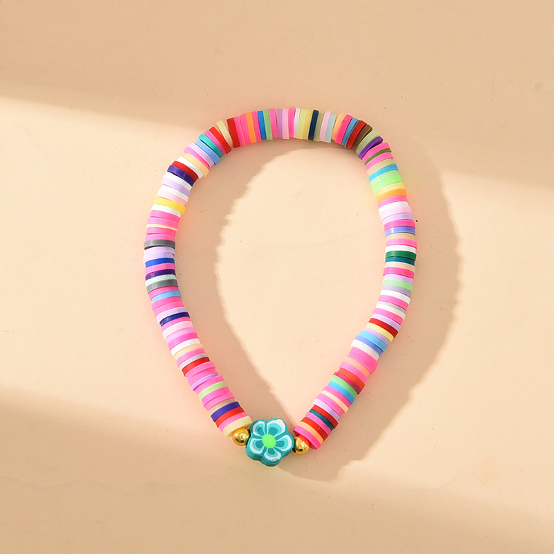 Flower Frame Simple Color europe and america cross border fashion simple filament flower polymer ...